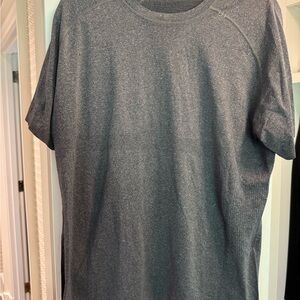 lululemon athletica Charcoal Short Sleeve Tee